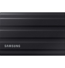 Внешние HDD и SSD/ Samsung External SSD T7 Shield, 1TB, Type C-to-C/A, USB 3.2 Gen2, R/W 1050/1000MB/s, IP65, 88x59x13mm, 98g, Black (12 мес.)