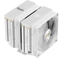 Кулер для процессора Ocypus Iota A62 WH, 2x120mm FAN, Display Panel, 6 HEAT PIPES, 4-PIN PWM, 500-2000 RPM, 29DBA, FDB, LGA115X/1200/1700/18XX, AM4/AM5
