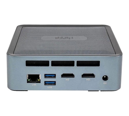 Мини ПК/ HIPER EXPERTBOX D20 Intel Core i5 1240P(1.7Ghz)/16384Mb/512PCISSDGb/noDVD/Int:Intel Iris Xe Graphics/BT/WiFi/war 1y/0.45kg/Тёмно-серый/Win11Pro + WiFi 6, BT 5.2,металл, VESA 75х75, 100х100 Мини ПК/ HIPER EXPERTBOX D20 Intel Core i5 1240P(1.7Ghz)/16384Mb/512PCISSDGb/noDVD/Int:Intel Iris Xe Graphics/BT/WiFi/war 1y/0.45kg/Тёмно-серый/Win11Pro + WiFi 6, BT 5.2,металл, VESA 75х75, 100х100