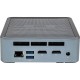 Мини ПК/ HIPER EXPERTBOX D20 Intel Core i5 1240P(1.7Ghz)/16384Mb/512PCISSDGb/noDVD/Int:Intel Iris Xe Graphics/BT/WiFi/war 1y/0.45kg/Тёмно-серый/Win11Pro + WiFi 6, BT 5.2,металл, VESA 75х75, 100х100