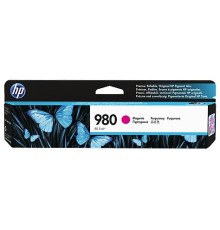 Картридж Cartridge HP 980 для OJ Ent X555/X585, пурпурный (6600стр.) (установить до Ноябрь 2022) (незначительное повреждение коробки)