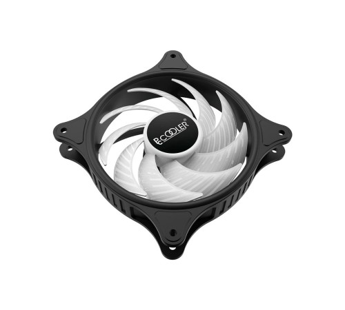 Кулер для корпуса/ Case Cooler PCCooler FX 120 ARGB BK 3 IN 1 (120x120x25mm, 4-pin PWM, ARGB, 52.79CFM, 33.2dBA, 2000RPM, Black, 3pcs)