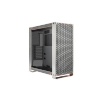 Корпус без блока питания/ Case InWin Dubili, Full-Tower, TG, 4x140mm, 2xUSB-A 3.2 + 1xUSB-C 3.2, E-ATX, ATX, mATX, mITX Titanium Grey