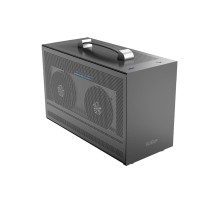 Корпус без блока питания/ Case PCCooler I100 PRO MESH GY, Micro-Tower, Mesh, no fans, 1xUSB 3.0, SFX PSU Support, mITX Grey