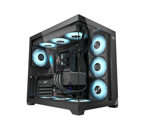 Корпус без блока питания/ Case PCCooler C3T700 BK, Midi-Tower, TG, no fans, 1xUSB-A 3.0 + 1xUSB-A 2.0 + 1xUSB-C, ATX, mATX, mITX Black Корпус без блока питания/ Case PCCooler C3T700 BK, Midi-Tower, TG, no fans, 1xUSB-A 3.0 + 1xUSB-A 2.0 + 1xUSB-C, ATX, mATX, mITX Black