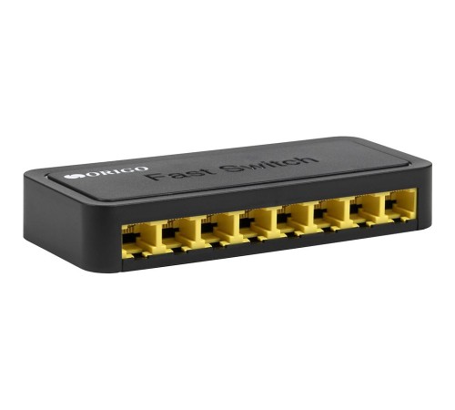Коммутатор/ Unmanaged Switch 8x100Base-TX, plastic case