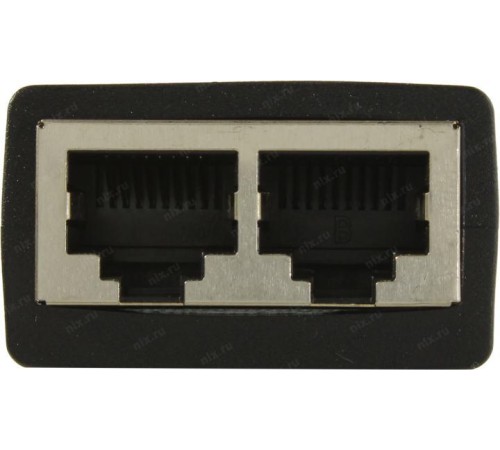 Разветвитель/ Разветвитель RJ-45 8P8C (F)<-->2 x 8P8C (F) ,FTP, ABS пластик, кат. 5eVCOM <CT252S>