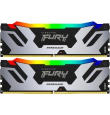 Память оперативная/ Kingston 32GB 7200MT/s DDR5 CL38 DIMM (Kit of 2) FURY Renegade RGB XMP