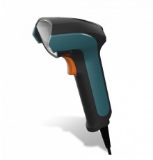 Сканер штрих-кодов/ Handheld scanner. industry. 2D. megapixel imager. Red/White /blue LEDs. multi-interface (RS232.USB.PS/2). vibration. protection class: IP64 drop: 1.8m. incl.: 2m straight rugged USB cable.