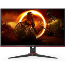 Монитор AOC 24G2SAE 23,8'', 1920x1080, VA, 165Hz, 80M:1, 350cd, 1ms, VGA, 2*HDMI, DP, Speakers, FreeSync, Flicker Free, 3Y, Black
