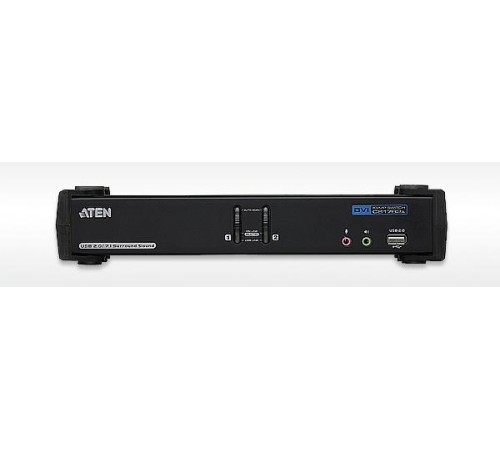 Переключатель электронный ATEN 2-Port USB DVI Dual Link/CH7.1 Audio KVMP™ Switch Переключатель электронный ATEN 2-Port USB DVI Dual Link/CH7.1 Audio KVMP™ Switch