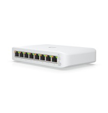 Коммутатор/ 8-port, Layer 2 PoE switch supporting silent fanless cooling. 52W total PoE availability