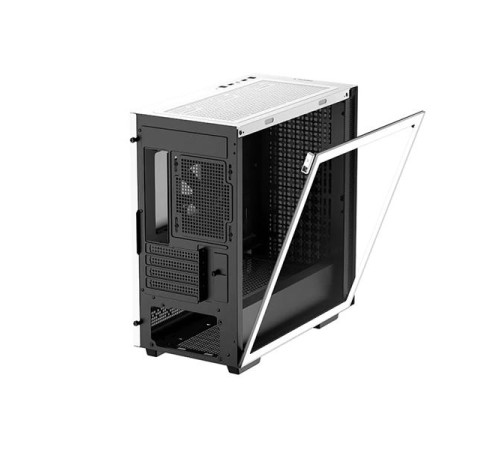 корпус Deepcool CH370 WH без БП, боковое окно (закаленное стекло), белый, mATX (R-CH370-WHNAM1-G-1)