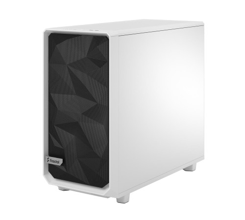 Корпус ПК без блока питания/ Case Fractal Design Meshify 2 TG Clear Tint, Midi-Tower, 3x140mm, 2xUSB-A 3.2 + 1xUSB 3.2 Type-C E-ATX, ATX, mATX, mITX White