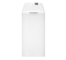 Стиральная машина BRANDT BRANDT washing machine, vertical, 850x400x600 mm, 6.5 kg, 1200 rpm, AquaStop, 12 programs, quick wash, delayed start, induction motor, white