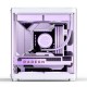 Корпус без блока питания/ Case JONSBO TK-1, Mini-Tower, TG, no fan, 1xUSB-A 3.2 + 1xUSB-C 3.2, mATX, mITX White