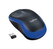 Мышь/ Logitech Wireless  Mouse M185 Blue