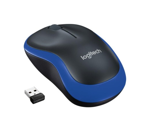 Мышь/ Logitech Wireless  Mouse M185 Blue