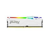 Память оперативная/ Kingston 64GB 6000MT/s DDR5 CL40 DIMM (Kit of 4) FURY Beast White RGB XMP
