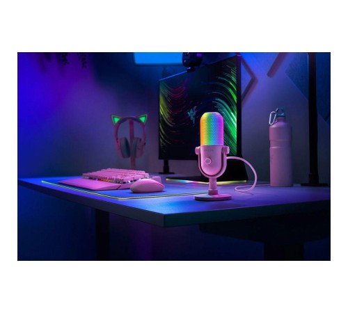 Микрофон Razer Seiren V3 Chroma - Quartz/ Razer Seiren V3 Chroma - Quartz Microphone