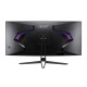 Монитор/ Acer ED343CURHbmiippx 34'', ZeroFrame, Curved 1000R Black, 21:9, VA, 3440x1440, 1 / 4ms, 300cd, 100Hz, 2xHDMI(2.0) + 2xDP(1.2) + Audio out, Speakers 3Wx2, sync: FreeSync, hdr: HDR 10