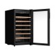 Винный шкаф KUPPERSBERG/ Винный шкаф KUPPERSBERG, отдельностоящий, High-Tech, объем 128 л, вместимость 40 бутылок, диапазон температуры 5-20 градусов, механическое открытие двери, 6 полок из бука, LCD дисплей, уровень шума 38 дБ, цвет черный