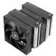 Кулер для процессора/ CPU Cooler Thermalright Royal Pretor 130 (4-pin PWM, 158mm, Ni/Cu, 6x6mm, 1x120+1x130mm, 80.45CFM/81.88CFM, 29.4dBA/28.3dBA, 2150PM/1750RPM, S: 1200, 1700, 1851, 2011, 2066, 115X, AM4, AM5, silver, black)