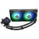 Система жидкостного охлаждения/ Water Cooling System Thermalright Aqua Elite 240 V3 (240mm, Black, ARGB/ Fans: 2x120mm, 66.17CFM, 25.6dBA, 1500RPM/ Pump height 53mm, 23dBA, 3300RPM, Rad thickness 27mm/ S: 1700, 1200, 20XX, 115X, AM5, AM4)