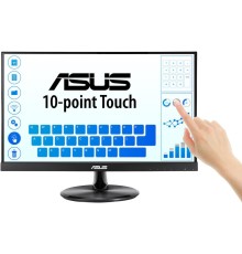 Монитор LCD 21.5" VT229H/ ASUS VT229H 21.5" Monitor, FHD(1920x1080), IPS, 10-point Touch Monitor, 250 cd/m2, 178°(H)/178°(V), 5ms, HDMI,  D-Sub, USB, Speakers, Flicker free, Low Blue Light, Frameless, VESA 100x100mm, black