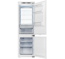 Встраиваемый холодильник Kuppersberg/ Встраиваемый холодильник Kuppersberg, High-Tech, объем 237 л, скользящий фасад, электронное управление, No Frost, антибактериальный пластик, звуковой сигнал при открытой дверце, перенавешиваемые двери, LED освещение,
