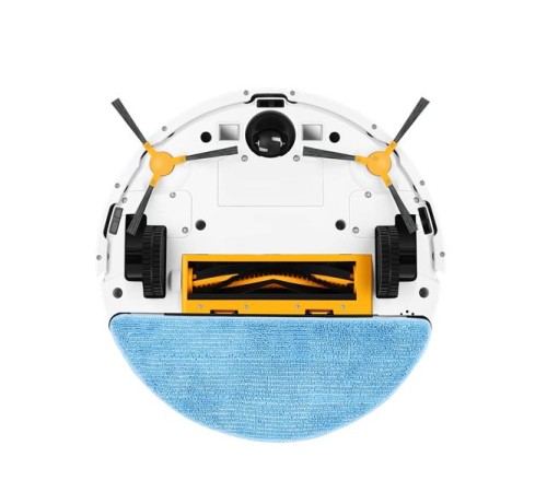 Робот-пылесос с LIDAR (лазерный дальномер) навигацией Robot vacuum IRBIS Peach 0421,3000 mAh,28W,3000Pa, Hyrpscope,White, charging stat, power adapter, roller brush & cloth for wet, water tank, dust collector, brushe (незначительное повреждение коробки)