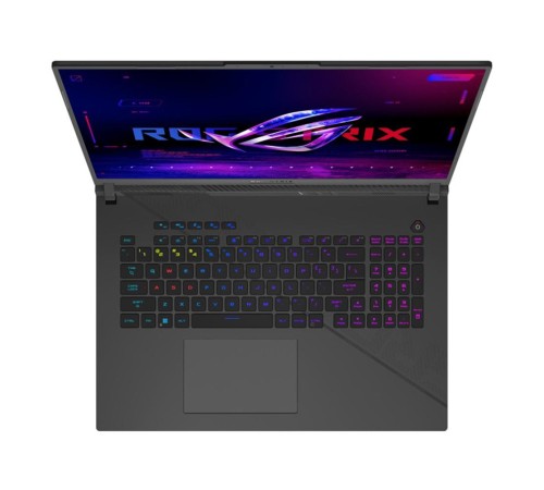 Ноутбук/ ASUS ROG Strix G18 G814JVR-N6045 18"(2560x1600 (матовый, 240Hz, 3ms) IPS)/Intel Core i9 14900HX(2.39Ghz)/16384Mb/1024PCISSDGb/noDVD/Ext:nVidia GeForce RTX4060(8192Mb)/Cam/BT/WiFi/90WHr/war 1y/3kg/Eclipse Gray/noOS Ноутбук/ ASUS ROG Strix G18 G814JVR-N6045 18"(2560x1600 (матовый, 240Hz, 3ms) IPS)/Intel Core i9 14900HX(2.39Ghz)/16384Mb/1024PCISSDGb/noDVD/Ext:nVidia GeForce RTX4060(8192Mb)/Cam/BT/WiFi/90WHr/war 1y/3kg/Eclipse Gray/noOS