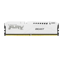 Память оперативная/ Kingston 64GB 5600MT/s DDR5 CL40 DIMM (Kit of 2) FURY Beast White XMP
