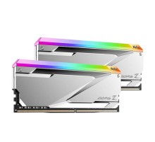 Оперативная память Netac Z RGB 32GB (2x16GB) DDR5-6800 (PC5-54400) C34 34-45-45-108 1.4V XMP Dual DIMM Kit Silver