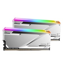 Оперативная память Netac Z RGB 32GB (2x16GB) DDR5-6800 (PC5-54400) C34 34-45-45-108 1.4V XMP Dual DIMM Kit Silver