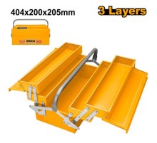 Ящик для инструментов Ingco HTB03,404200205мм, 3 уровня, металл