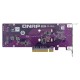 Плата расширения/ QNAP QM2-2P-384A 2 x M.2 22110 or 2280 PCIe (Gen3 x8) NVMe SSD slots. Low-profile flat and Full-height brackets included.