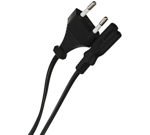 Кабель/ Кабель для аудио-видео техники IEC-320-C7 -- розетка EU, 2-pin <VDE>, VCOM <CE023-CU0.5-3>, 3,0m