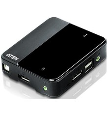 2-х портовый KVM-коммутатор с поддержкой USB, DisplayPort