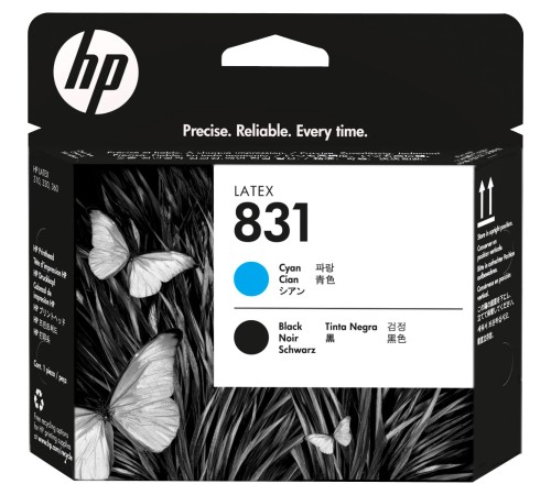 Печатающая головка/ HP 831 Cyan / Black  Latex Printhead