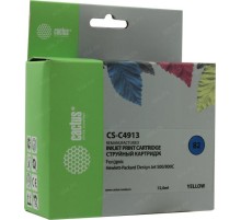 -/ Картридж струйный Cactus CS-C4913 №82 желтый (72мл) для HP DJ 500/800C