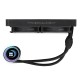 Водяное охлаждение для процессора/ Water Cooling System Thermalright Frozen Notte 240 Black Argb V2 (240mm, Black, ARGB/ Fans: 2x120mm, 72.37CFM, 27.7dBA, 2000RPM/ Pump height 54mm, 28dBA, 5300RPM, Rad thickness 27mm/ S: 1200, 1700, 1851, 2011, 2066, 115X
