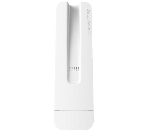 Точка доступа MikroTik OmniTIK 5 POE ac with 2 x 7.5dBi integrated 5GHz Omni antennas, High Gain Dual Chain 802.11an/ac wireless, 720MHz CPU, 128MB RAM, 5xGigabit LAN (4 with POE -OUT), POE, PSU, pole mount, Router