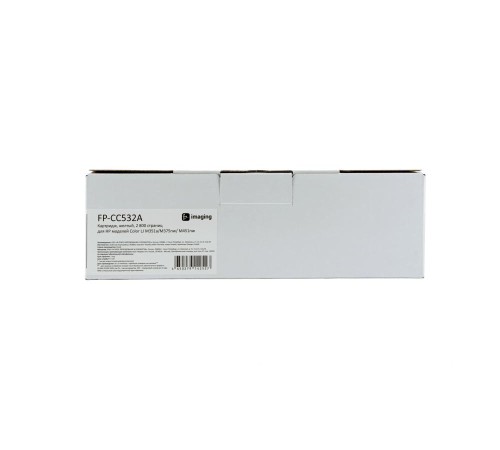 Картридж F+ imaging, желтый, 2 800 страниц, для HP моделей Color LJ M351a/M375nw/ M451nw (аналог CC532A/CE412A/CF382A/CRG118Y/CRG718Y/CRG318Y/Canon318Y), FP-CC532A (Вскрытая упаковка)