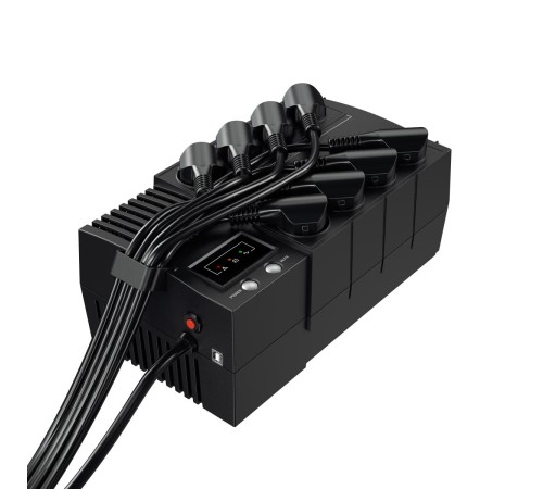 Источник бесперебойного питания/ UPS Line-Interactive CyberPower BS450E NEW 450VA/270W USB (4+4 EURO) Источник бесперебойного питания/ UPS Line-Interactive CyberPower BS450E NEW 450VA/270W USB (4+4 EURO)
