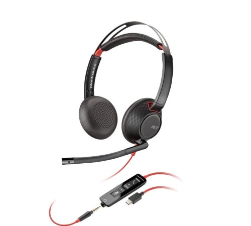 Гарнитура проводная/ Poly BW 5220 USB-C HS +3.5mmP +USB-C/A Гарнитура проводная/ Poly BW 5220 USB-C HS +3.5mmP +USB-C/A