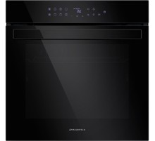 Шкаф духовой электрический MAUNFELD/ Шкаф духовой электрический, 76 л,595х595 мм, управление сенсорное, стекло в дверце 3, гриль,11 режимов,конвекция,тип очистки паром,цвет черный