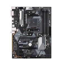 Материнская плата ASUS PRIME B450-PLUS, AM4, B450, 4*DDR4, 6*SATA, 2*M.2, 4*USB 3.2, 2*USB 2.0, Type-C, 3*PCIx16, 3*PCIx1, DVI-D+HDMI, ATX; 90MB0YN0-M0EAY0