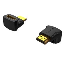 Адаптер-переходник Vention HDMI v2.0 19M/19F угол 270