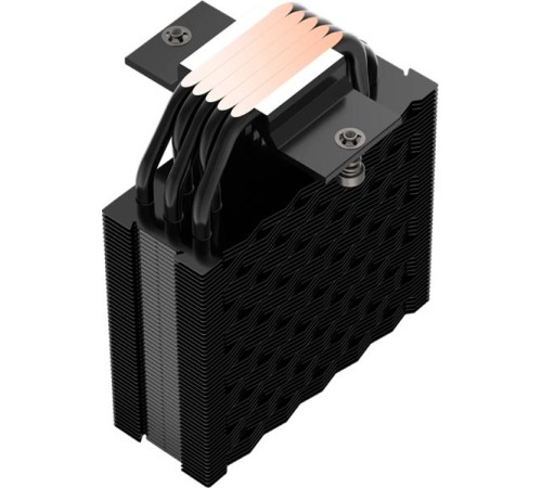 Кулер для процессора PCCooler RT500 Digital BK, 120mm FAN, 5 HEAT PIPES, 4-PIN PWM, 500-2200 RPM, 34.9 DBA, HYDRO BEARING, LED temp., LGA 1851/1700/1200/115X, AMD AM5/AM4